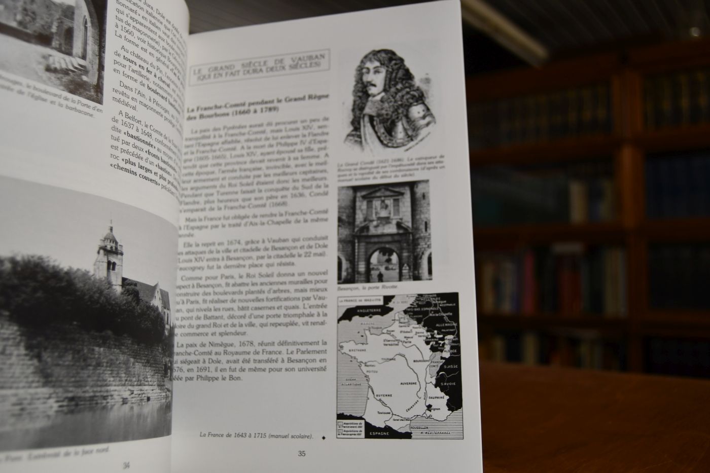 Histoire des Fortifications en Franche-Comte et pays de l`Ain.