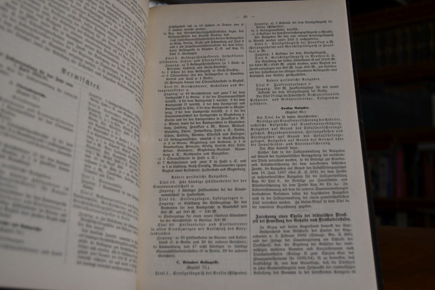 Bureau-Blatt für gerichtliche Beamte. 42. Jahrgang 1894.