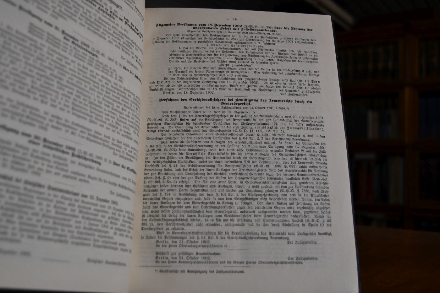Bureau-Blatt für gerichtliche Beamte. 51. Jahrgang 1903.