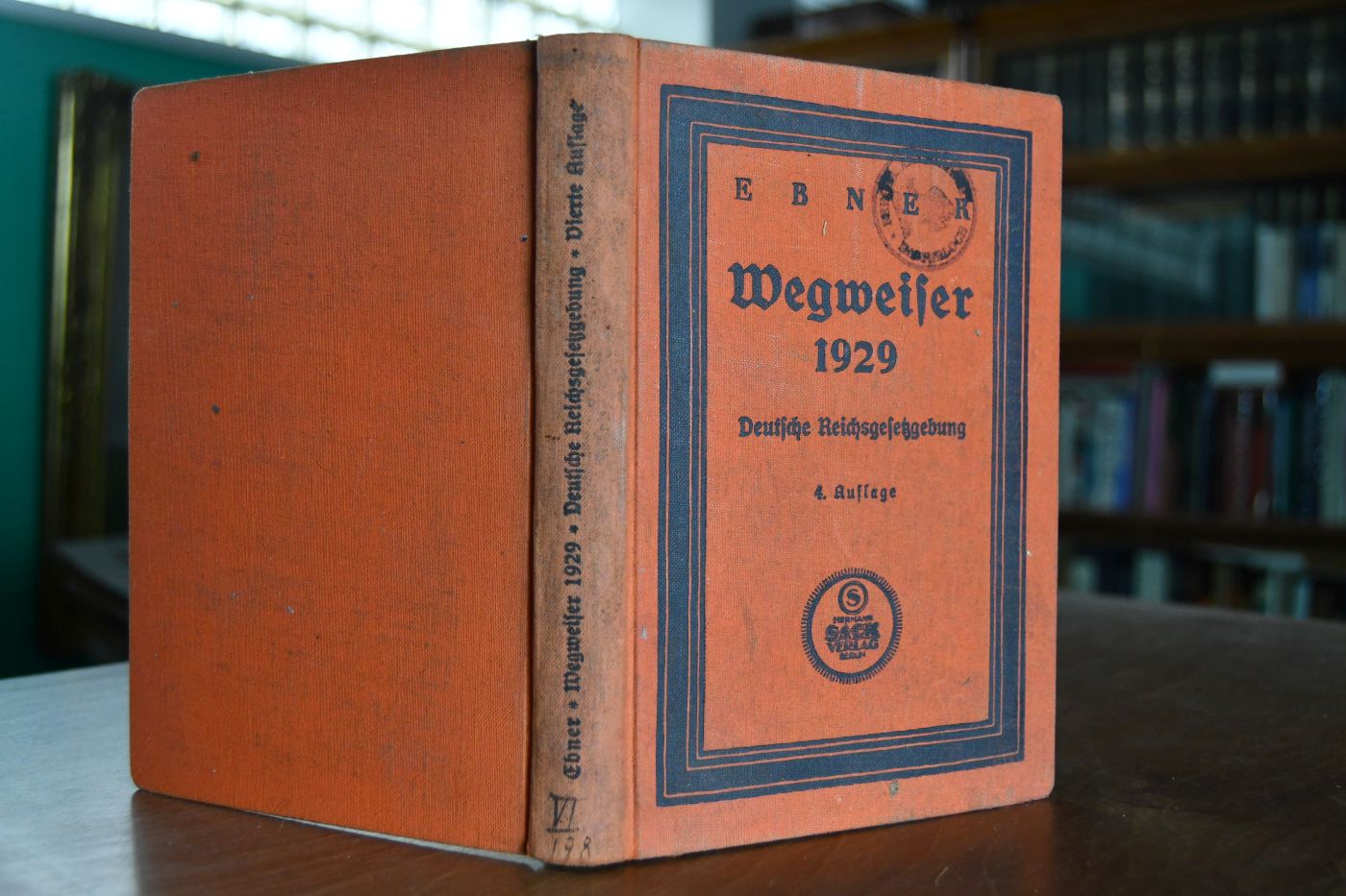 Wegweiser durch die deutsche Reichsgesetzgebung nach dem Inhalt der im Reichsgesetzblatt ... veröffentlichten Gesetze ... Stand vom 1. Januar 1929.