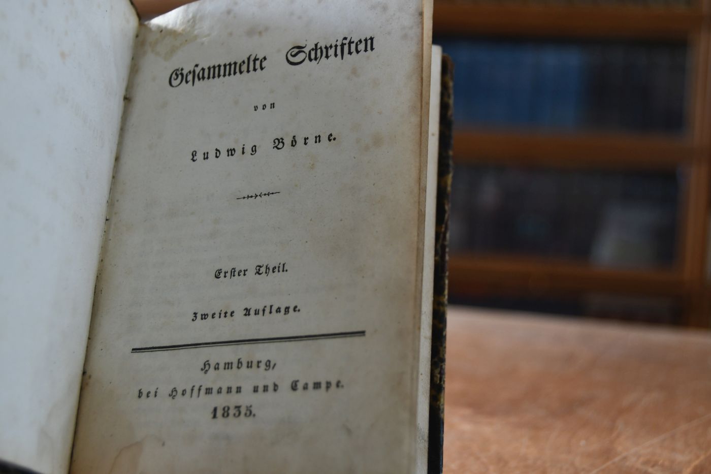 Gesammelte Schriften. 1.+2. Theil in einem Band (apart).