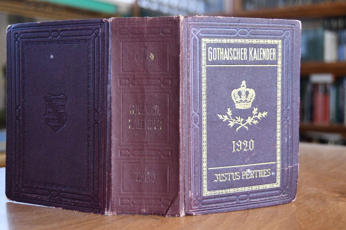 Gothaischer Kalender. Genealogischer Hofkalender und diplomatisch-statistisches Jahrbuch 1920. 157. Jahrgang.