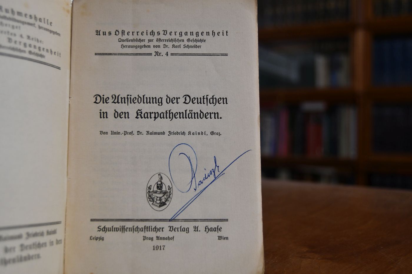 Die Ansiedlung der Deutschen in den Karpathenländern.