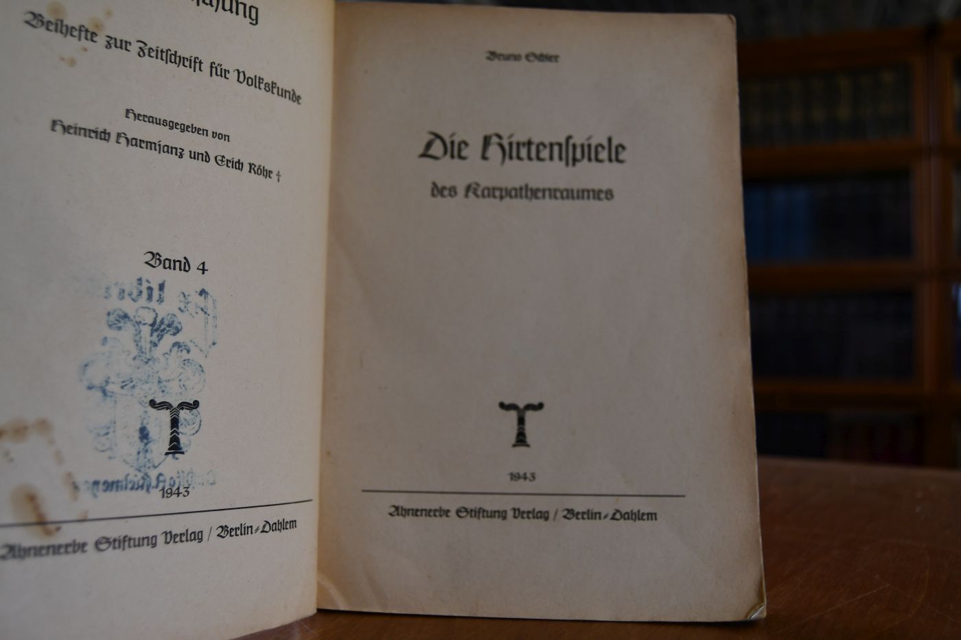 Die Hirtenspiele des Karpathenraumes.