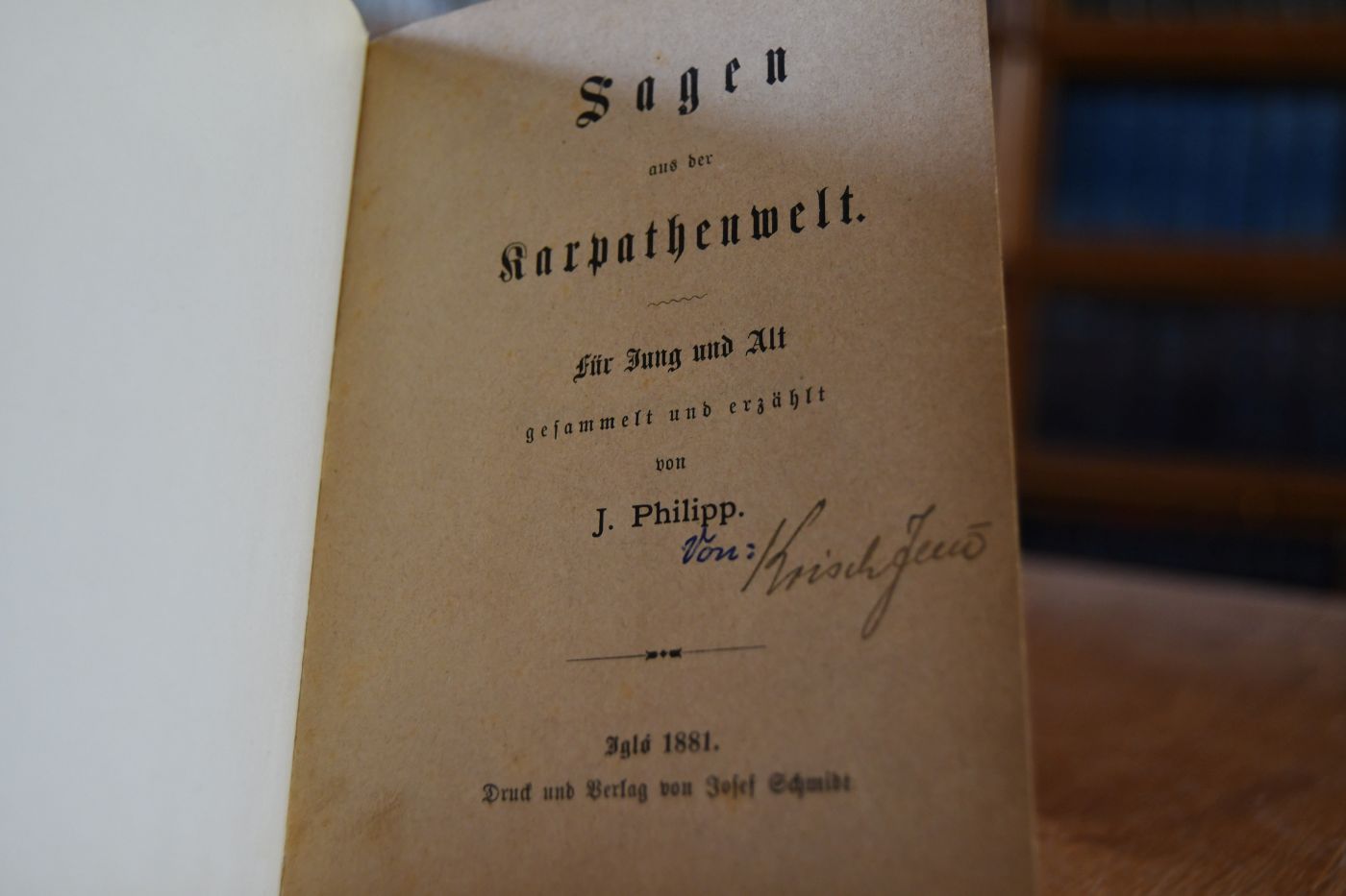 Sagen der Karpathenwelt. Für Jung und Alt gesammelt und erzählt.