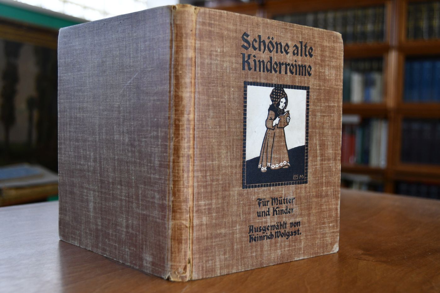 Schöne alte Kinderreime. Für Mütter und Kinder. Buchschmuck von Josef Mauder.