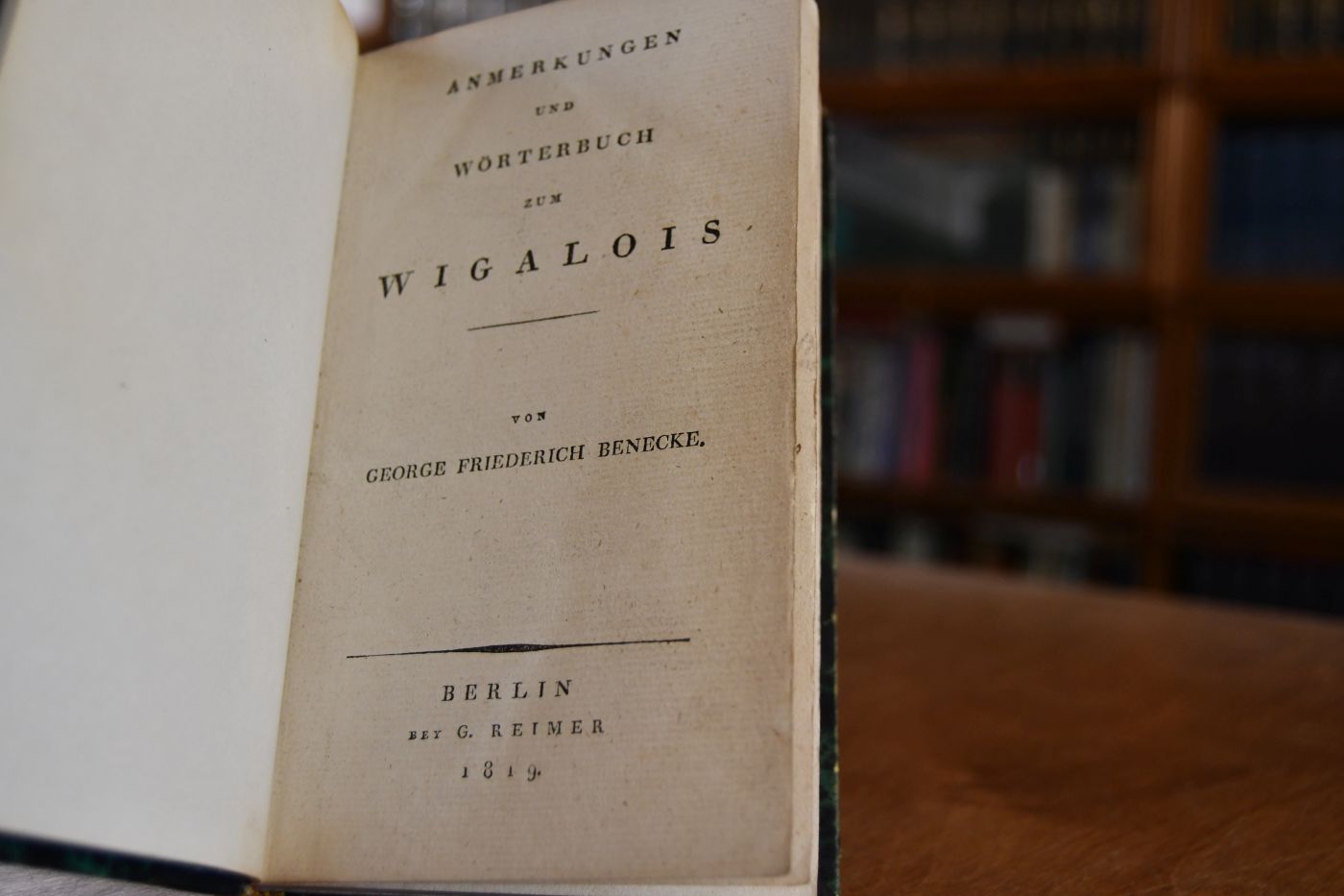 Anmerkungen und Wörterbuch zum Wigalois.
