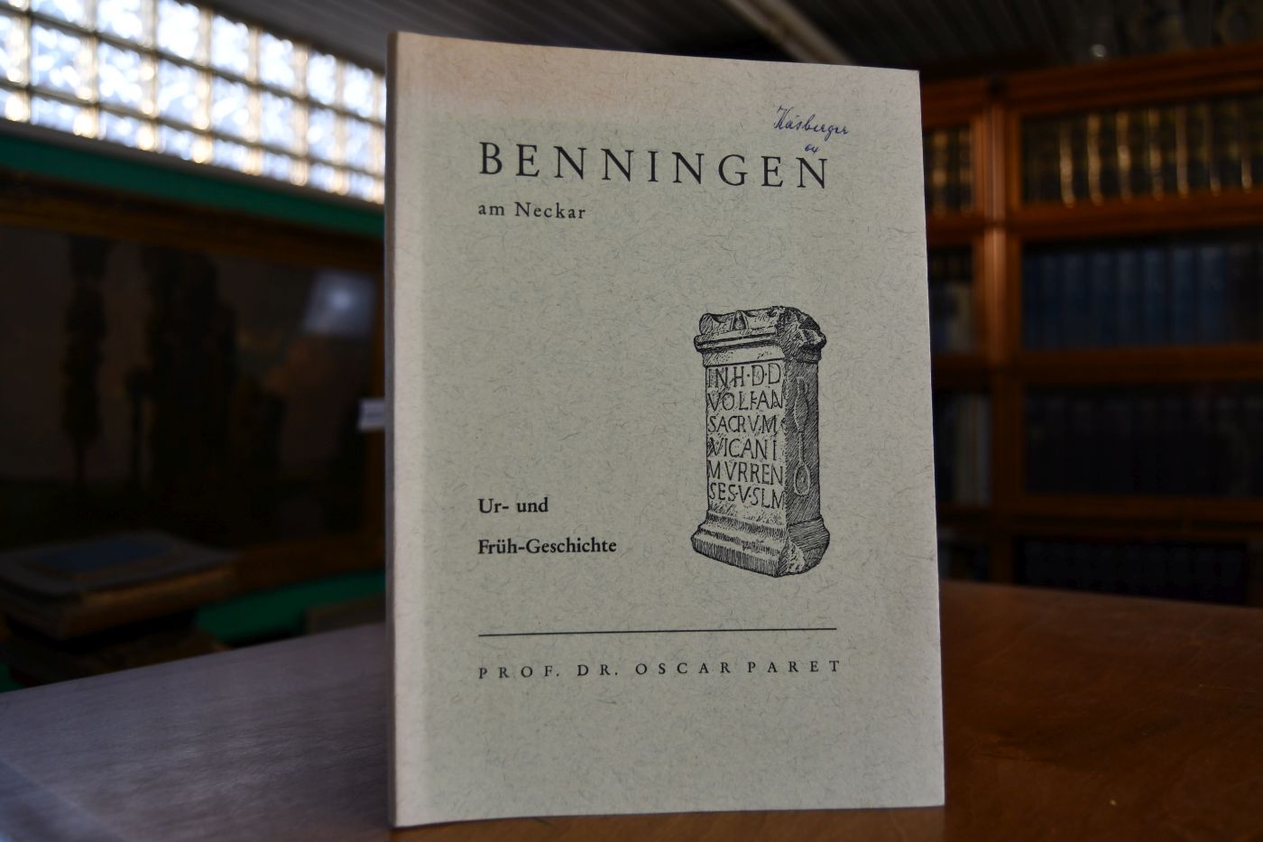 Benningen am Neckar. Ur- und Frühgeschichte mit 46 Bildern.