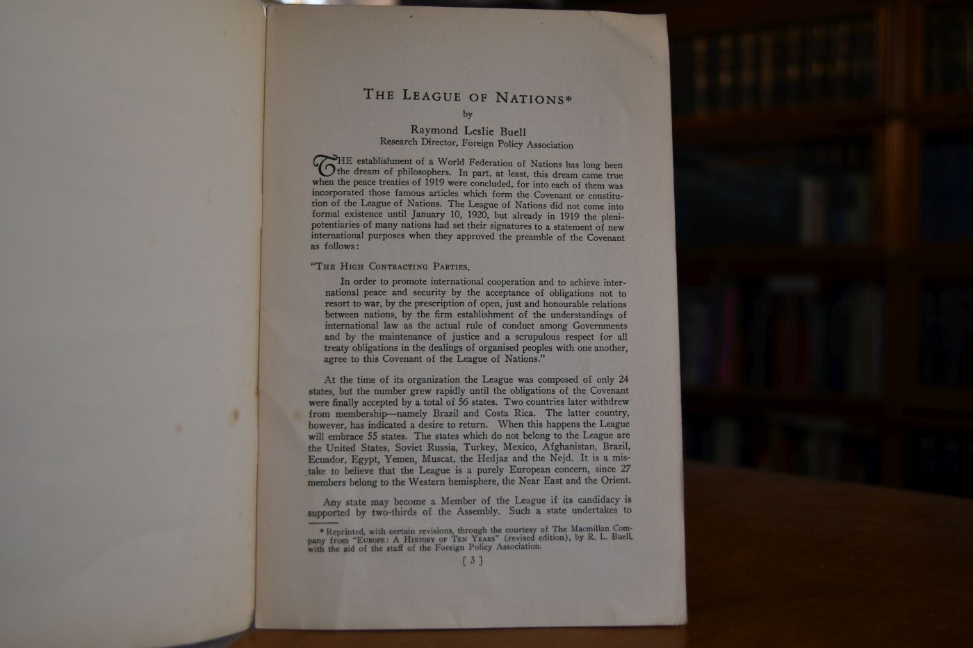 The League of Nations. A Summary of its organization and accomplishments during ten years.