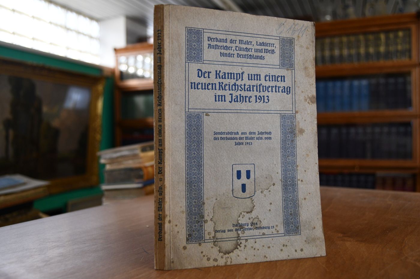 Der Kampf um einen neuen Reichstarifvertrag im Jahre 1913.