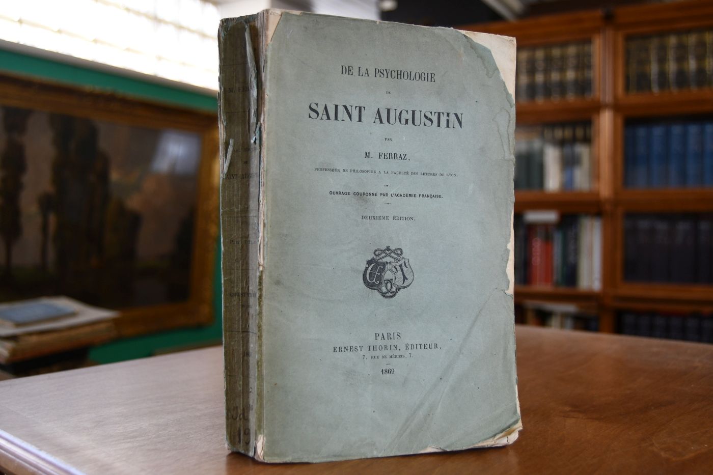 De la Psychologie de Saint Augustin.