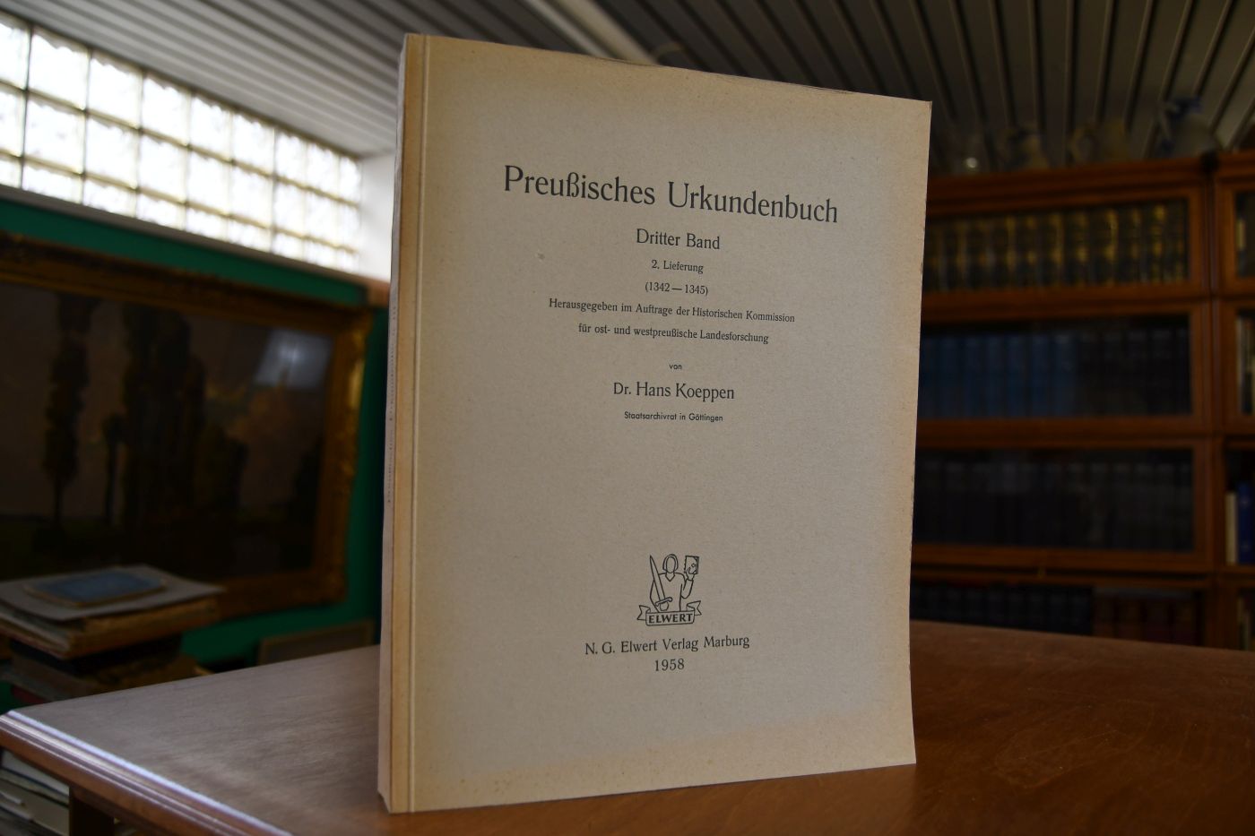 Preußisches Urkundenbuch 3. Band 1.+2. Lieferung + Nachträge und Register.
