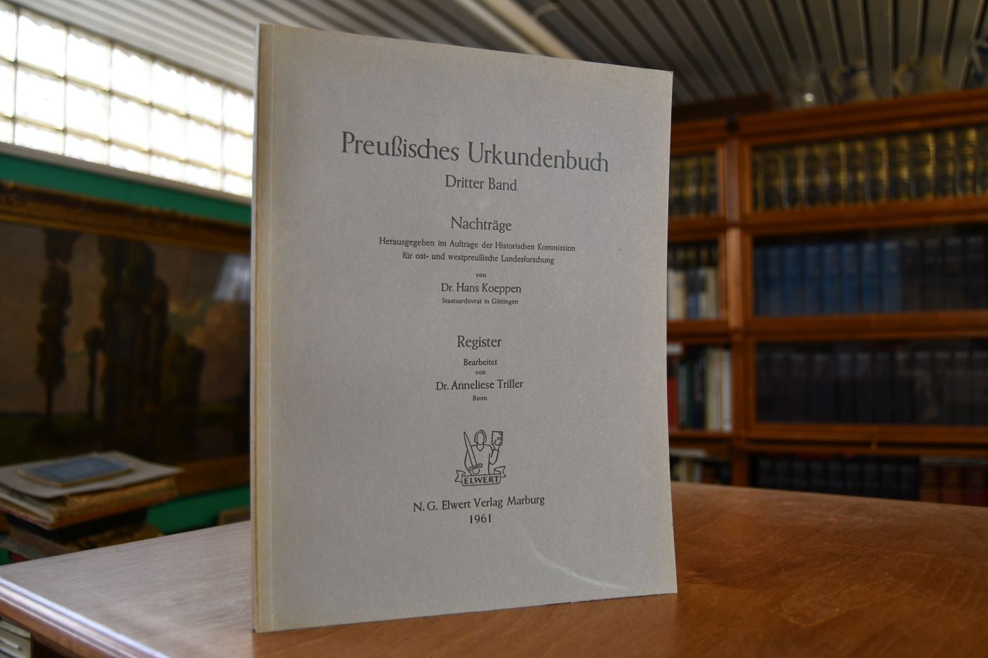 Preußisches Urkundenbuch 3. Band 1.+2. Lieferung + Nachträge und Register.