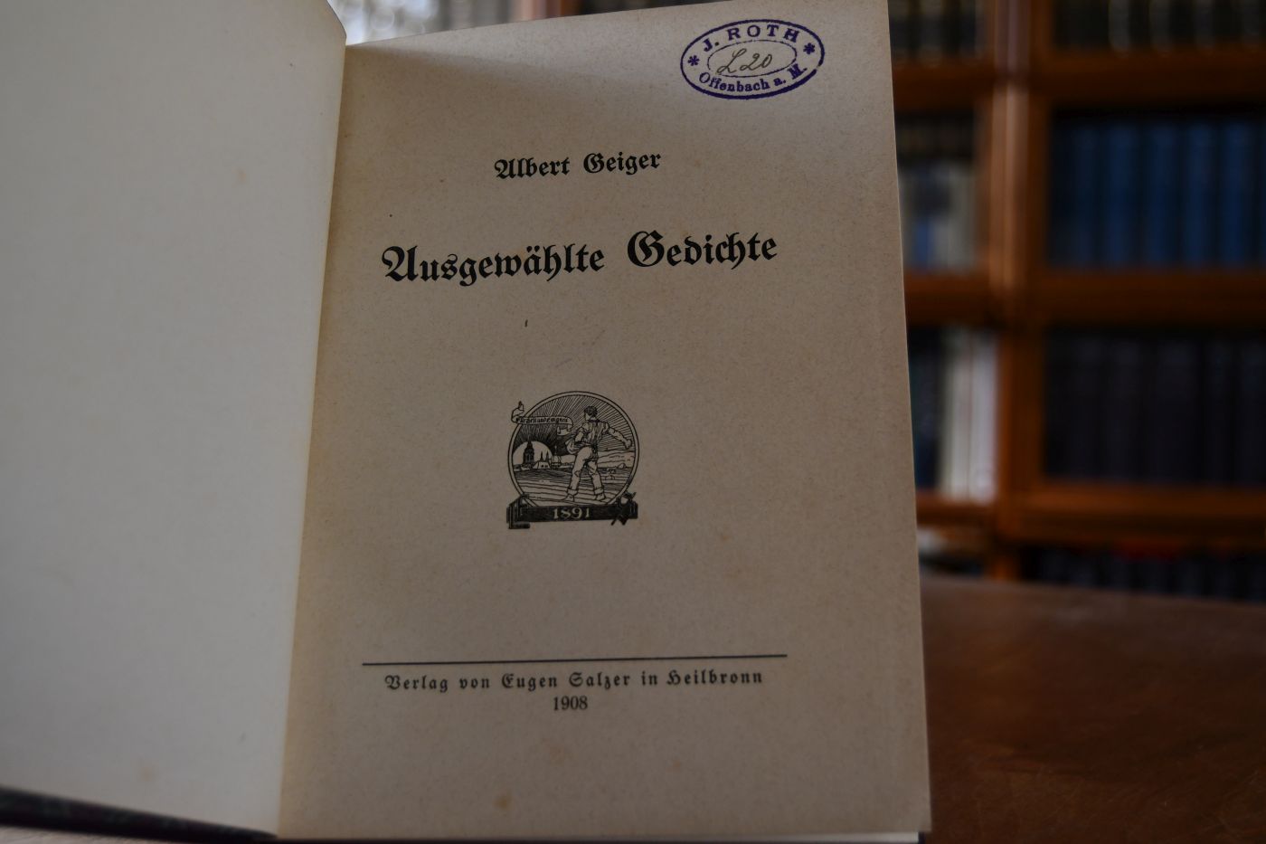 Ausgewählte Gedichte.