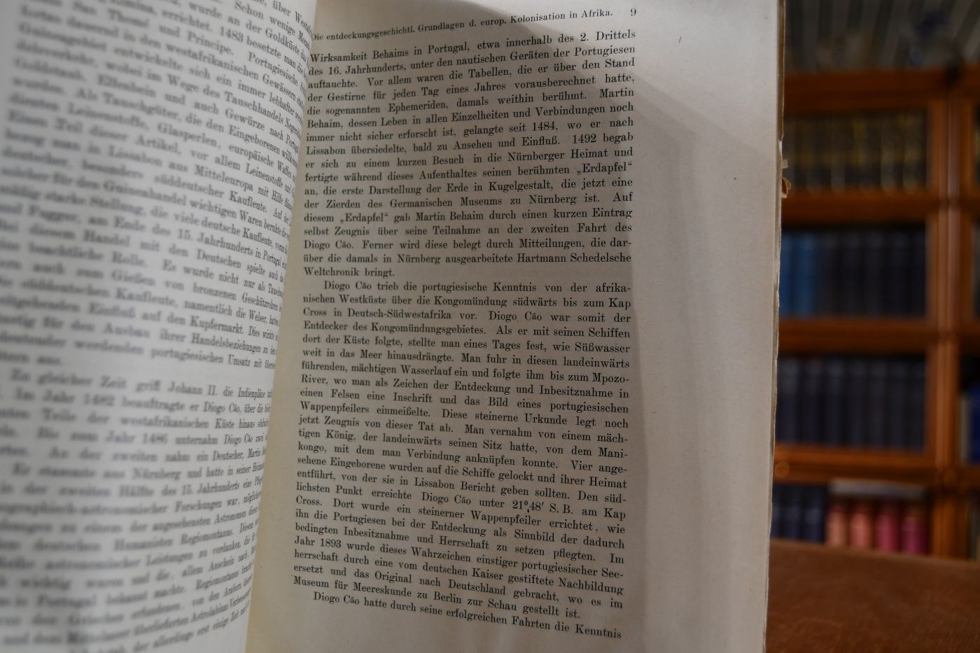 Göttinger Beiträge zur Kolonialgeschichte. I. Die entdeckungsgeschichtlichen Grundlagen der europäischen Kolonisation in Afrika; II. Der Deutsche Anteil an der Kolonialgeschichte bis zur Gründung eigener Kolonien