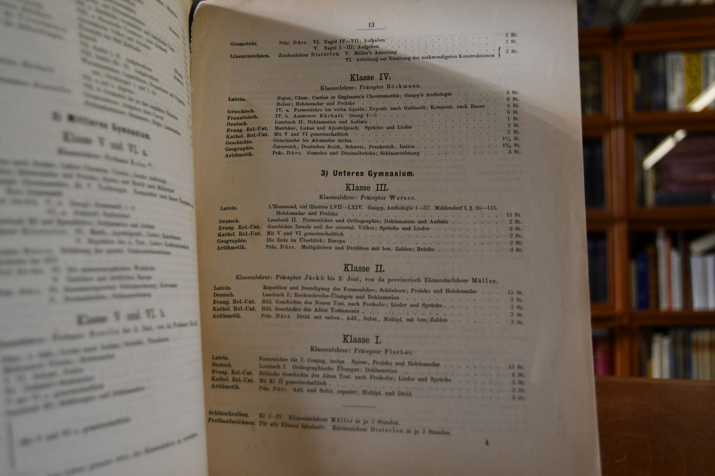 Programm des Königl. Gymnasiums in Ulm zum Schlusse des Schuljahrs 1872-73.