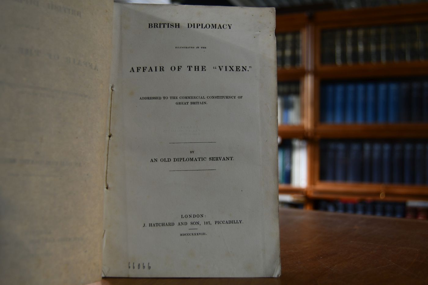 British Diplomacy illustrated in the Affair of the "Vixen".