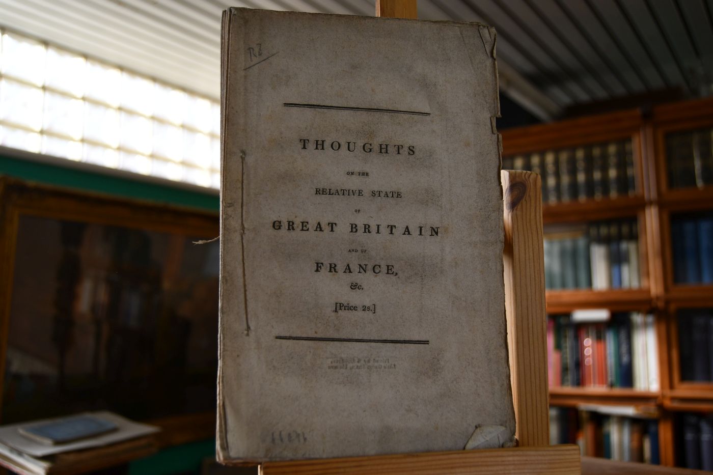 Thoughts on the relative state of Great Britain and of France, at the close of Mr. Pitt`s life and administrations, in 1806.