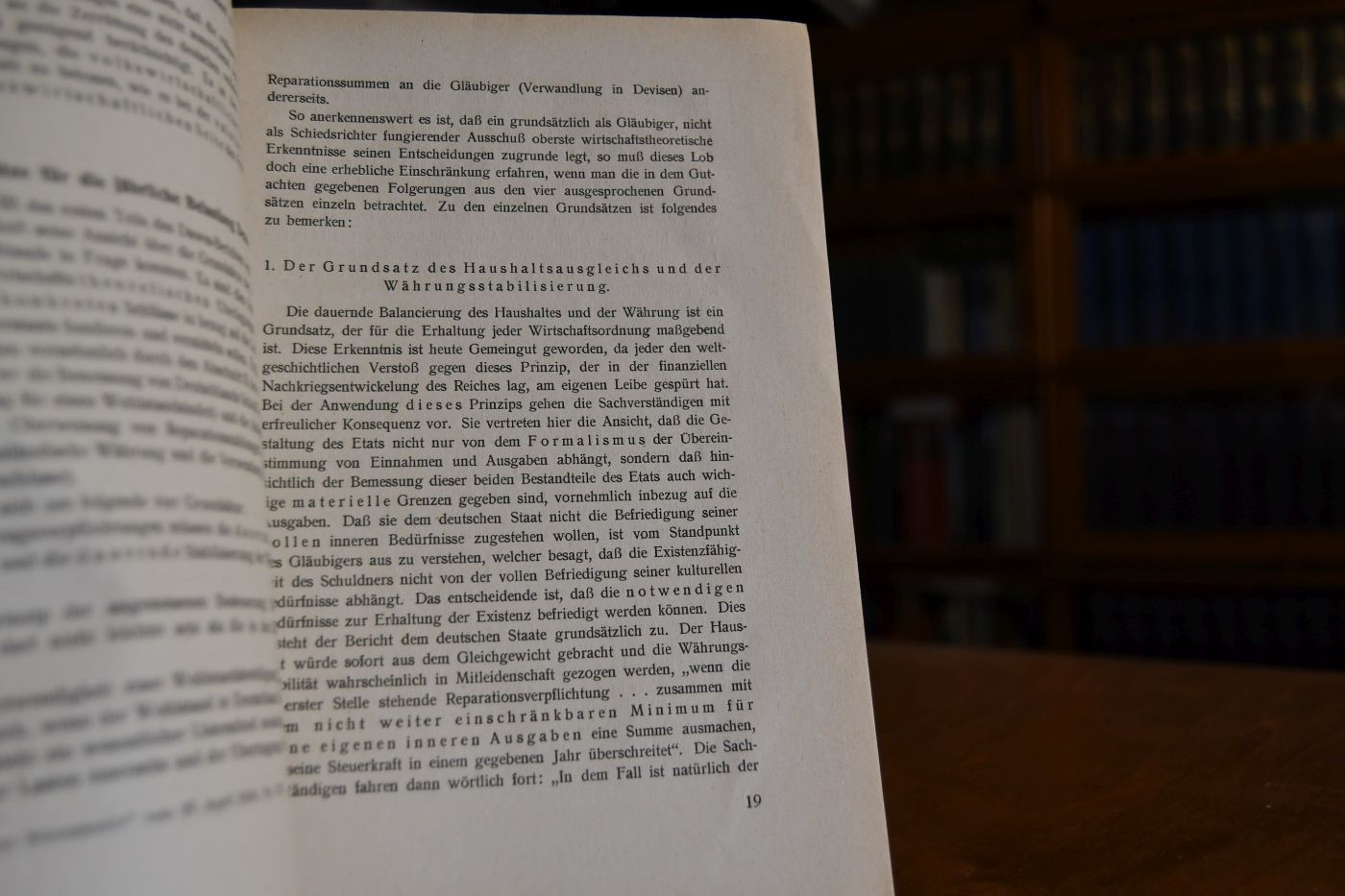 Das Dawes-Gutachten. Inhalt, Bedeutung und Durchführbarkeit des neuen Reparationsplans.