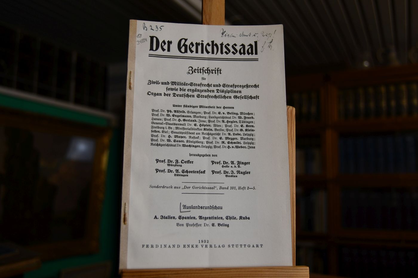 Auslandsrundschau.