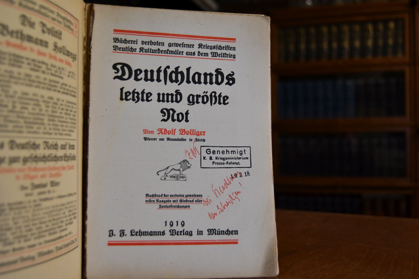 Deutschlands letzte und größte Not.