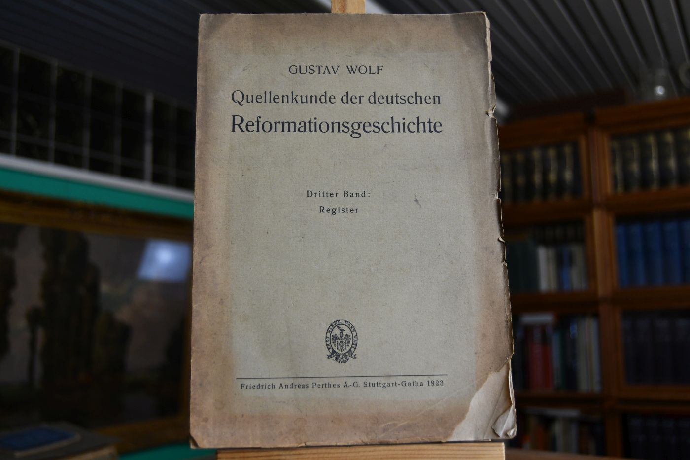 Quellenkunde der deutschen Reformationsgeschichte, 3. Band (apart) Register.