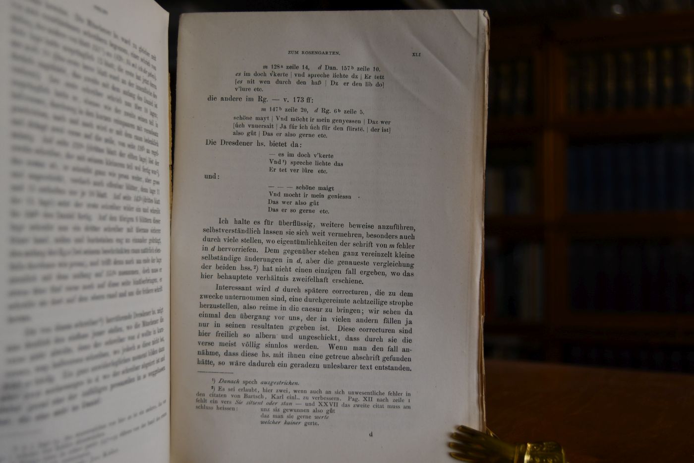 Zum Rosengarten. Vier kleine Aufsätze mit einem Textabdrucke nach dem Berliner Ms.Germ.Quart 744 und dem Münchener Cod. Germ. 429.