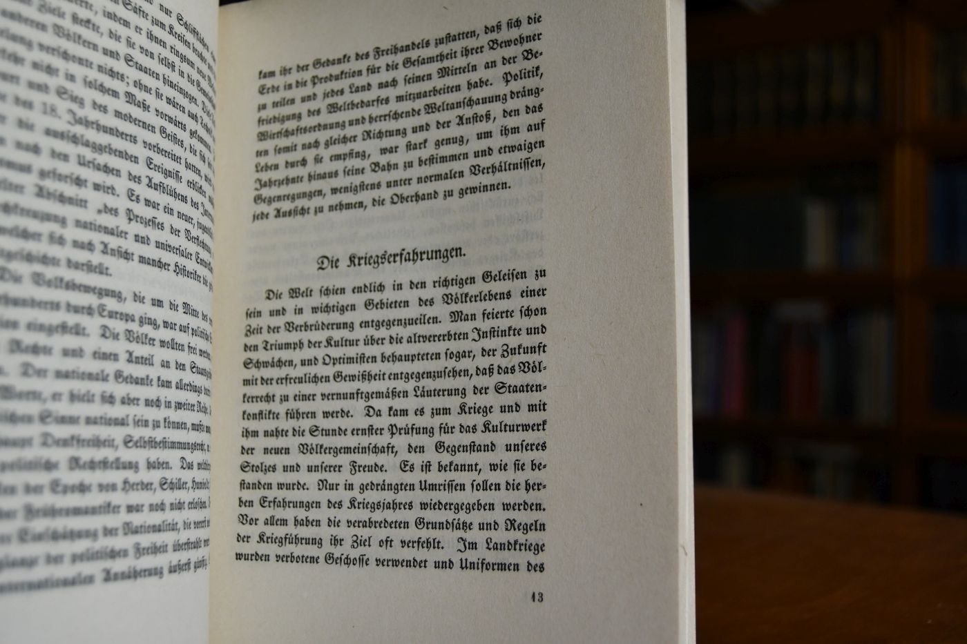 Die Kulturgemeinschaft der Völker nach dem Kriege.