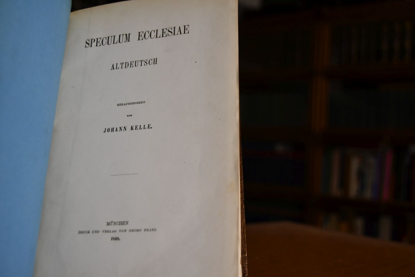 Speculum Ecclesiae.
