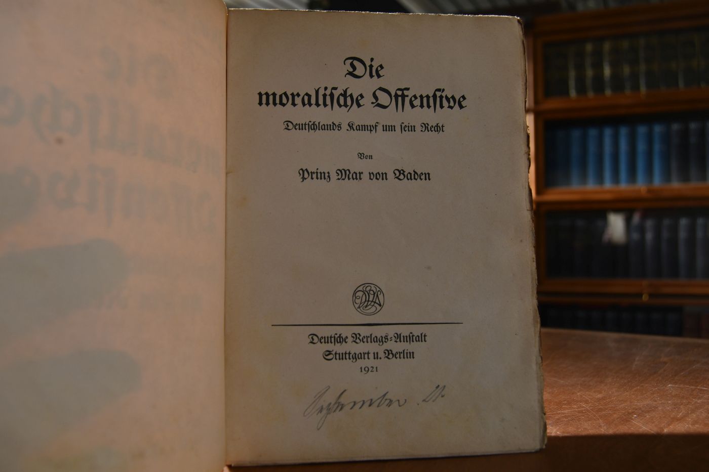 Die moralische Offensive. Deutschlands Kampf um sein Recht.