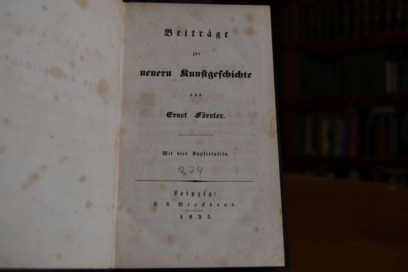 Beiträge zur neuern Kunstgeschichte.