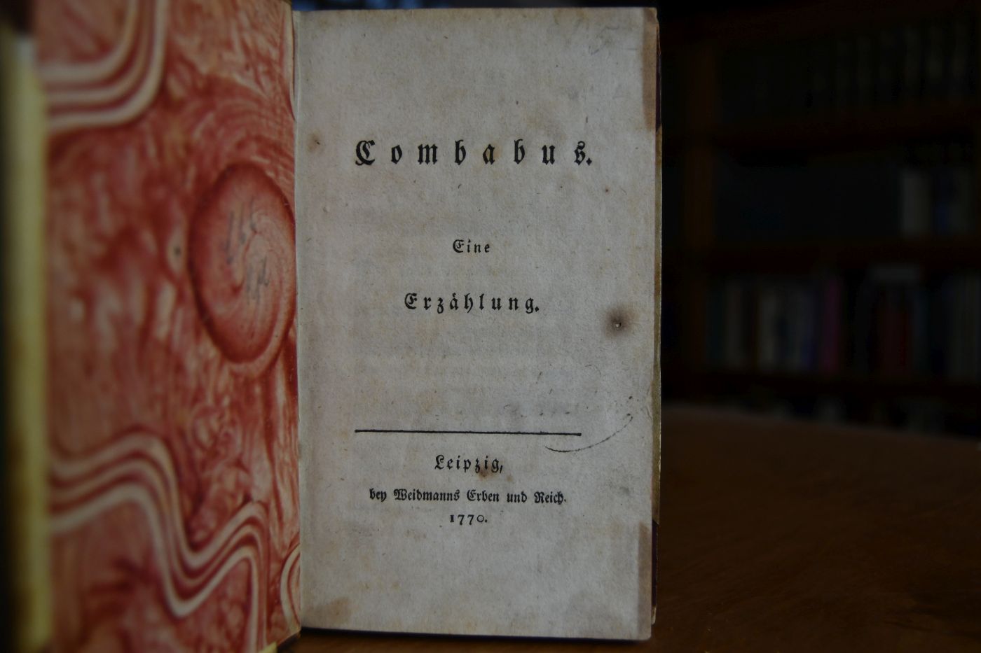Combabus. Eine Erzählung.