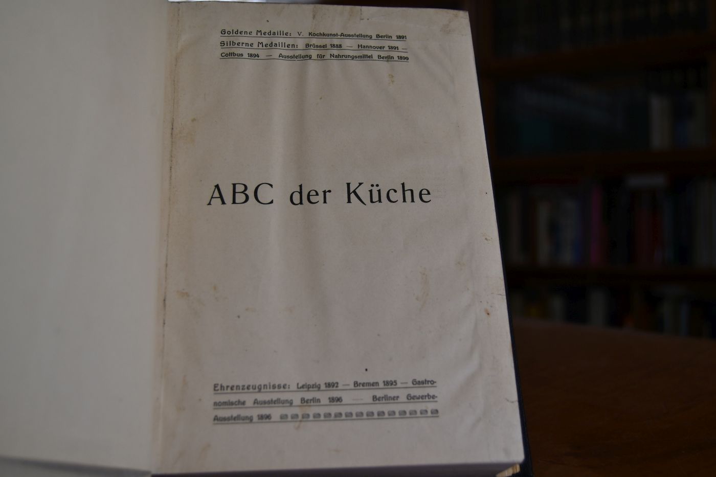 ABC der Küche.