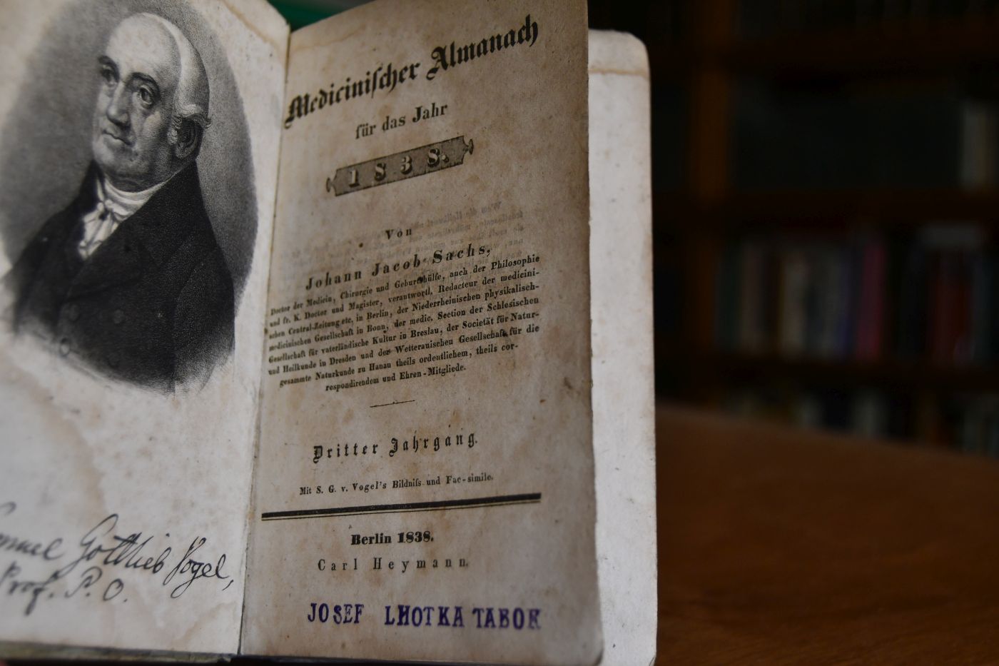 Medicinischer Almanach für das Jahr 1838. 3. Jahrgang.