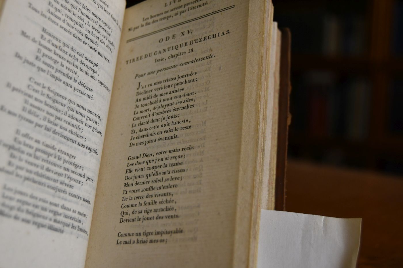 Odes, Cantates, Epitres et Poesies diverses. 2 Teile in 1 Band.