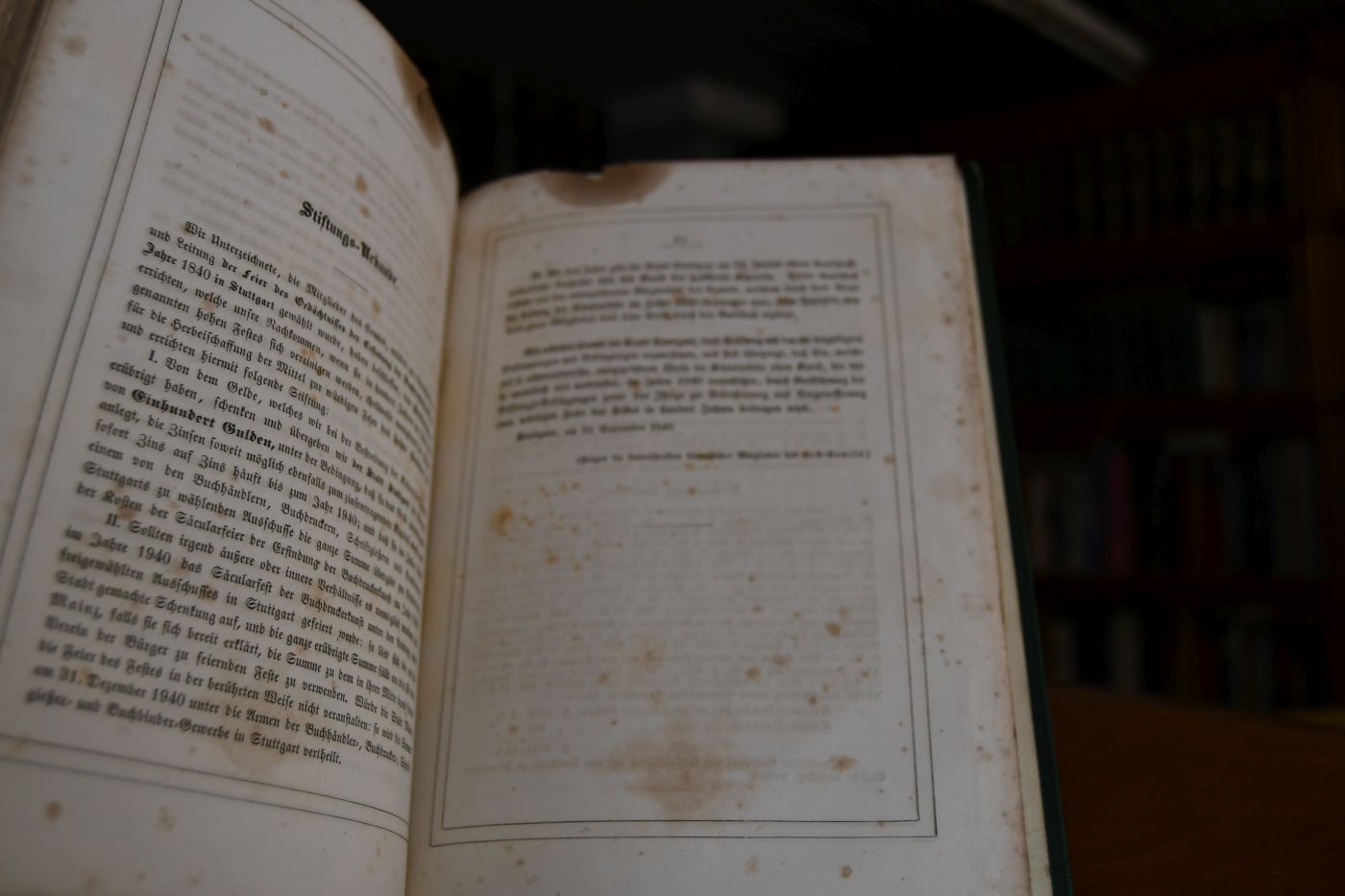 Das vierte Säcularfest der Erfindung der Buchdruckerkunst, begangen zu Stuttgart am 24. und 25. Juni 1840.