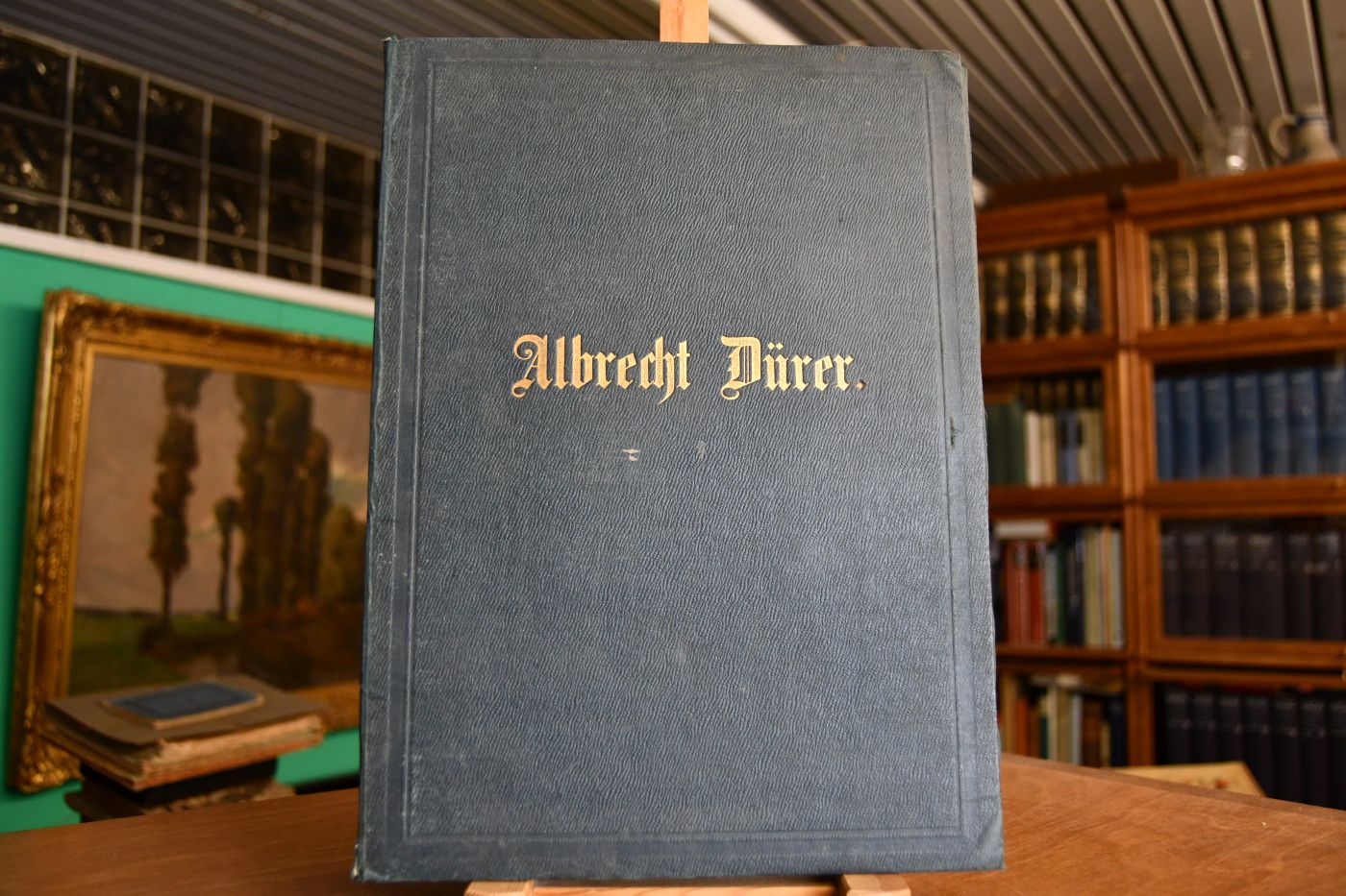 Albrecht Dürer`s kleine Passion. Getreu in Holz nachgeschnitten von C. Deis, Kupferstecher und Xylograph in Stuttgart.