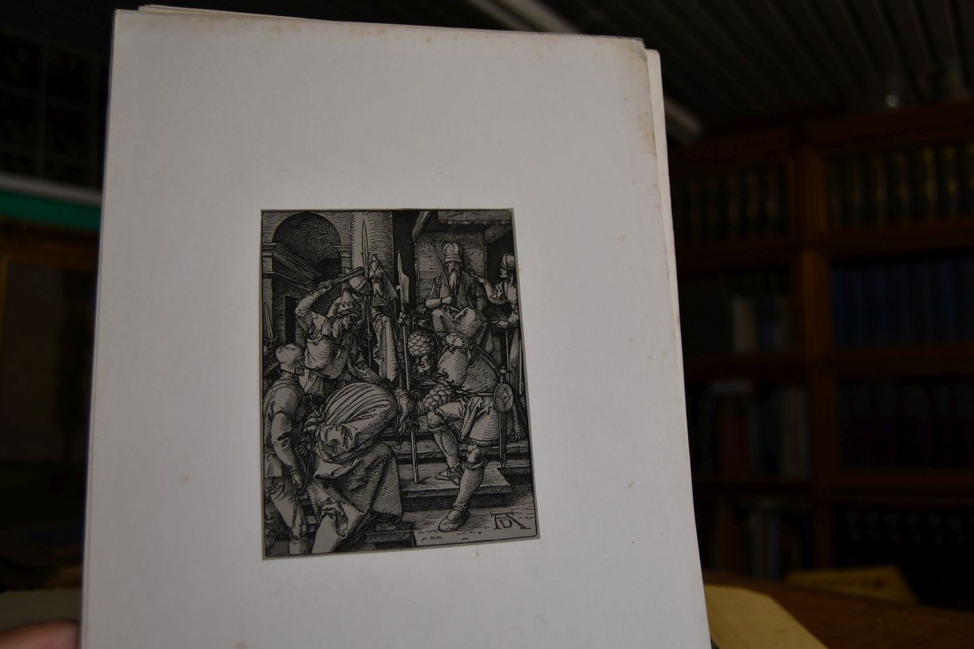 Albrecht Dürer`s kleine Passion. Getreu in Holz nachgeschnitten von C. Deis, Kupferstecher und Xylograph in Stuttgart.