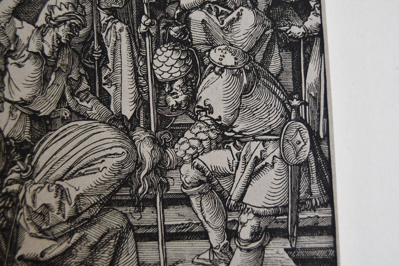 Albrecht Dürer`s kleine Passion. Getreu in Holz nachgeschnitten von C. Deis, Kupferstecher und Xylograph in Stuttgart.