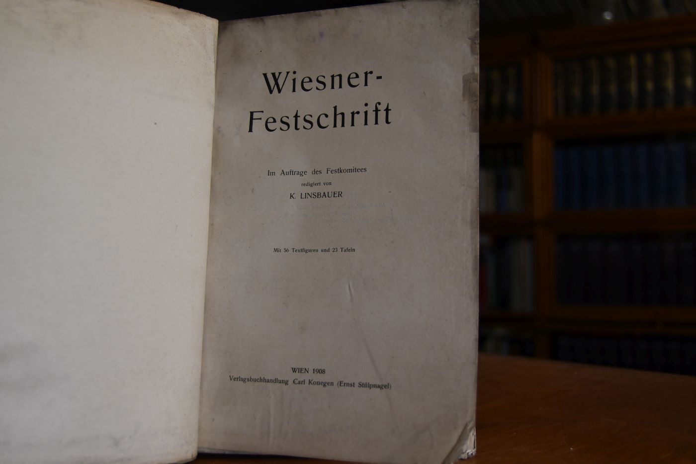 Wiesner-Festschrift.