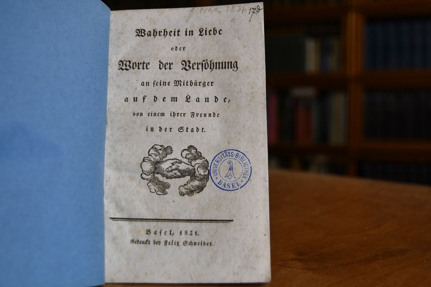 Wahrheit in Liebe oder Worte der Versöhnung an seine Mitbürger auf dem Lande, von einem ihrer Freunde in der Stadt.