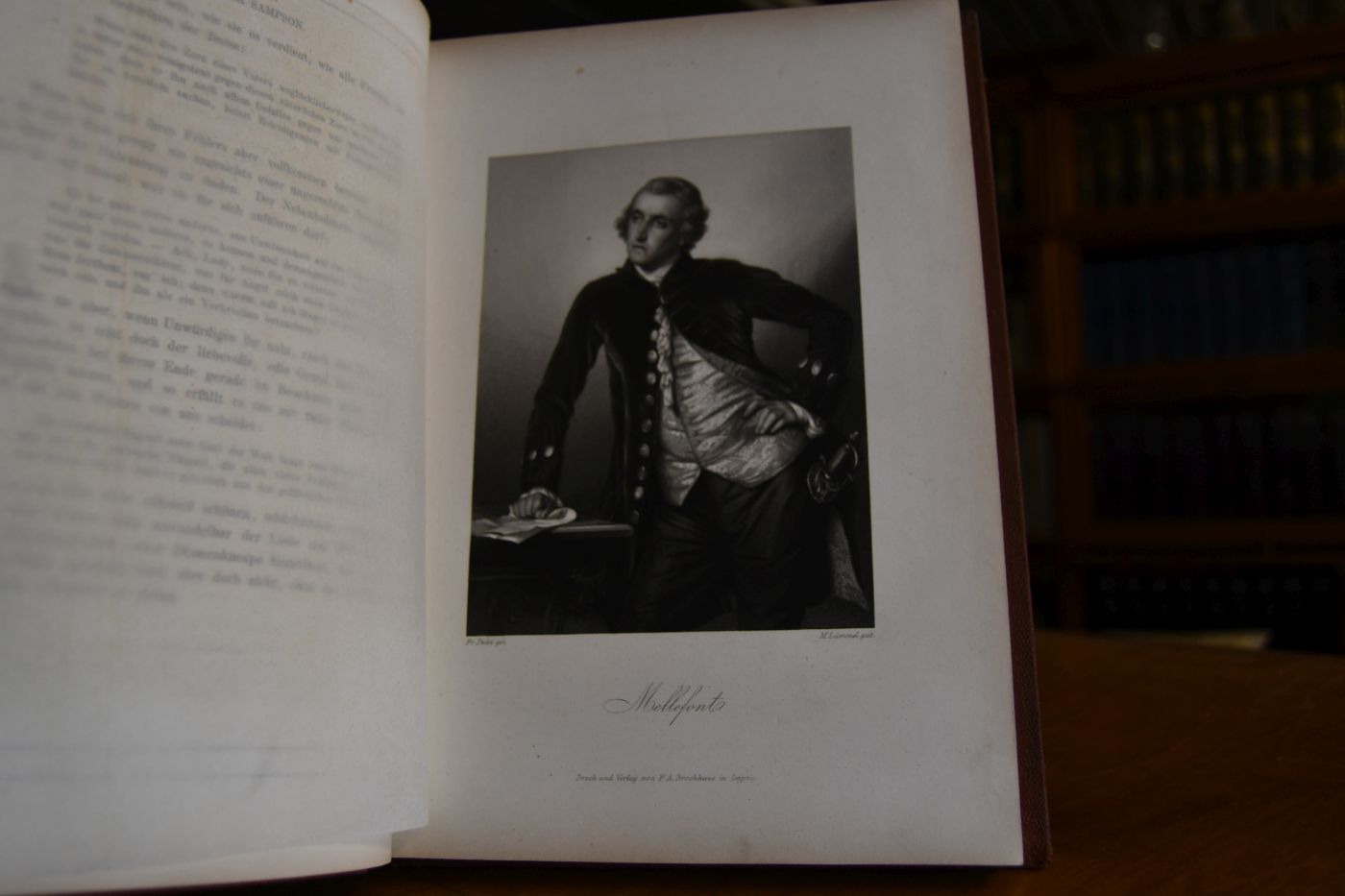 Lessing-Galerie. Charaktere aus Lessing`s Werken.