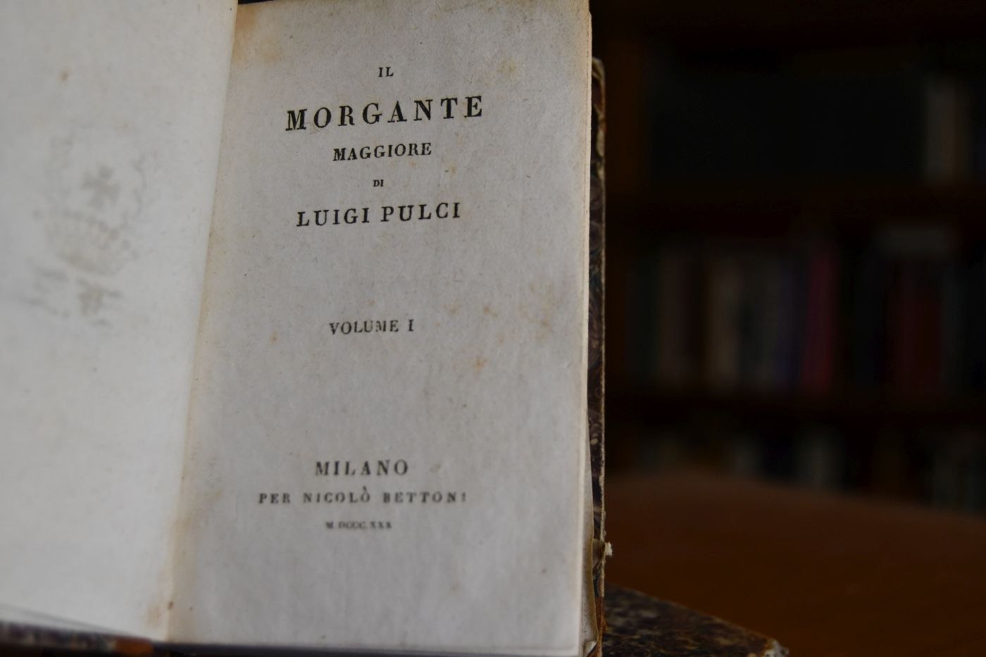 Il Morgante Maggiore. 5 Bde. in 2 Bdn.
