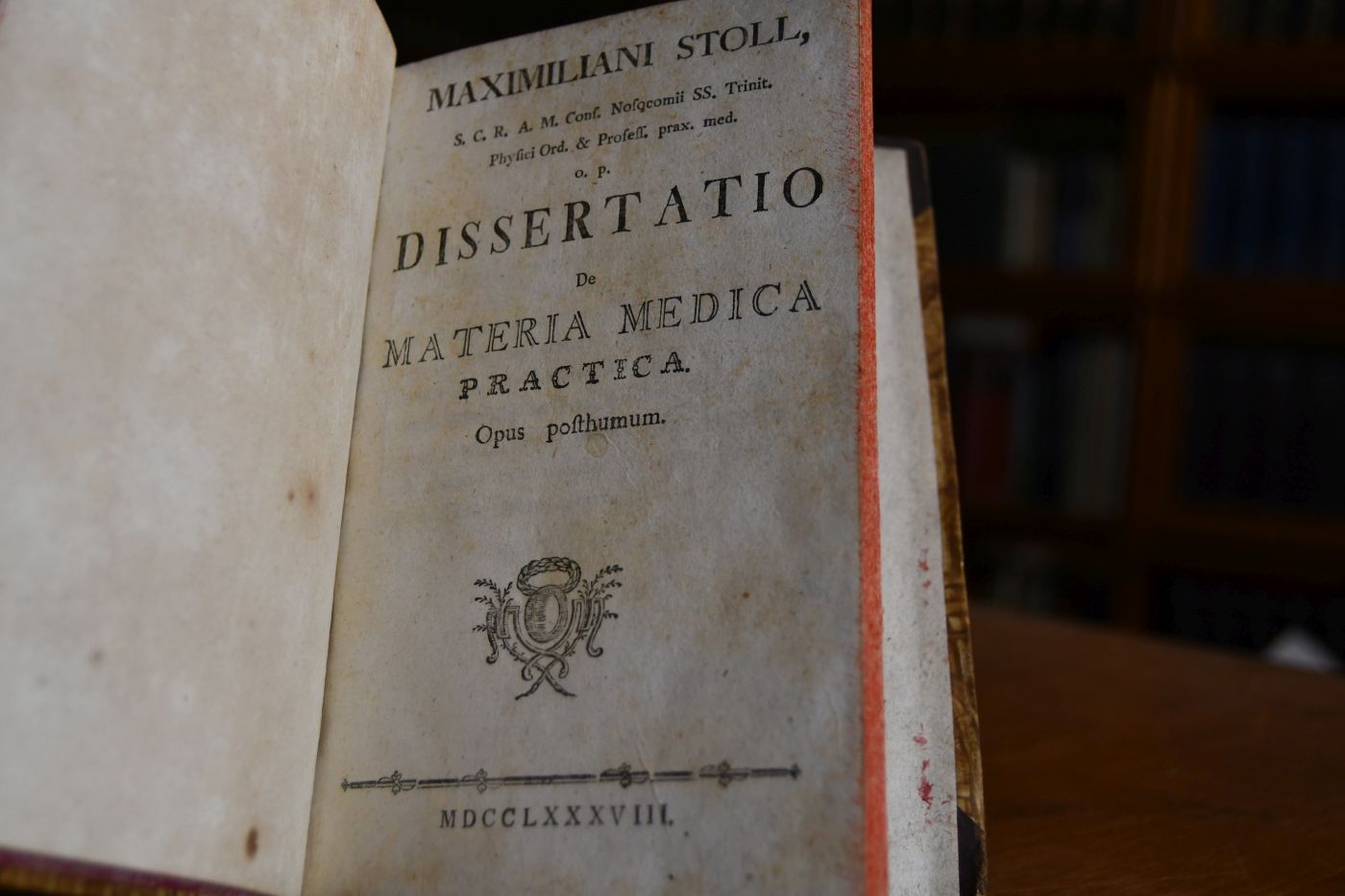Dissertatio de materia medica practica. Opus posthumum.