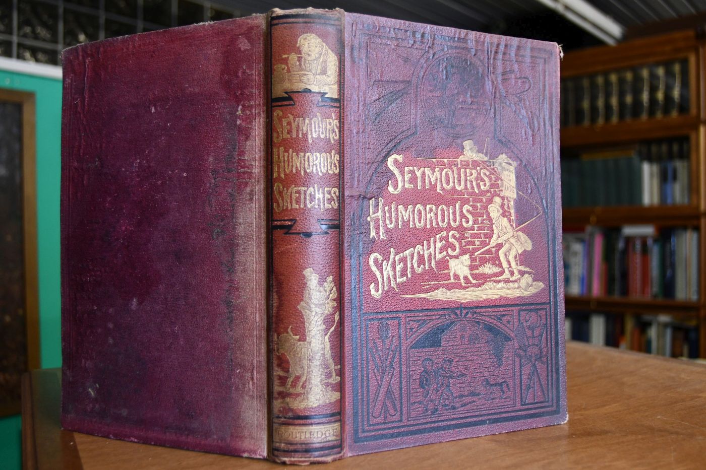 Seymour`s humorous sketches.