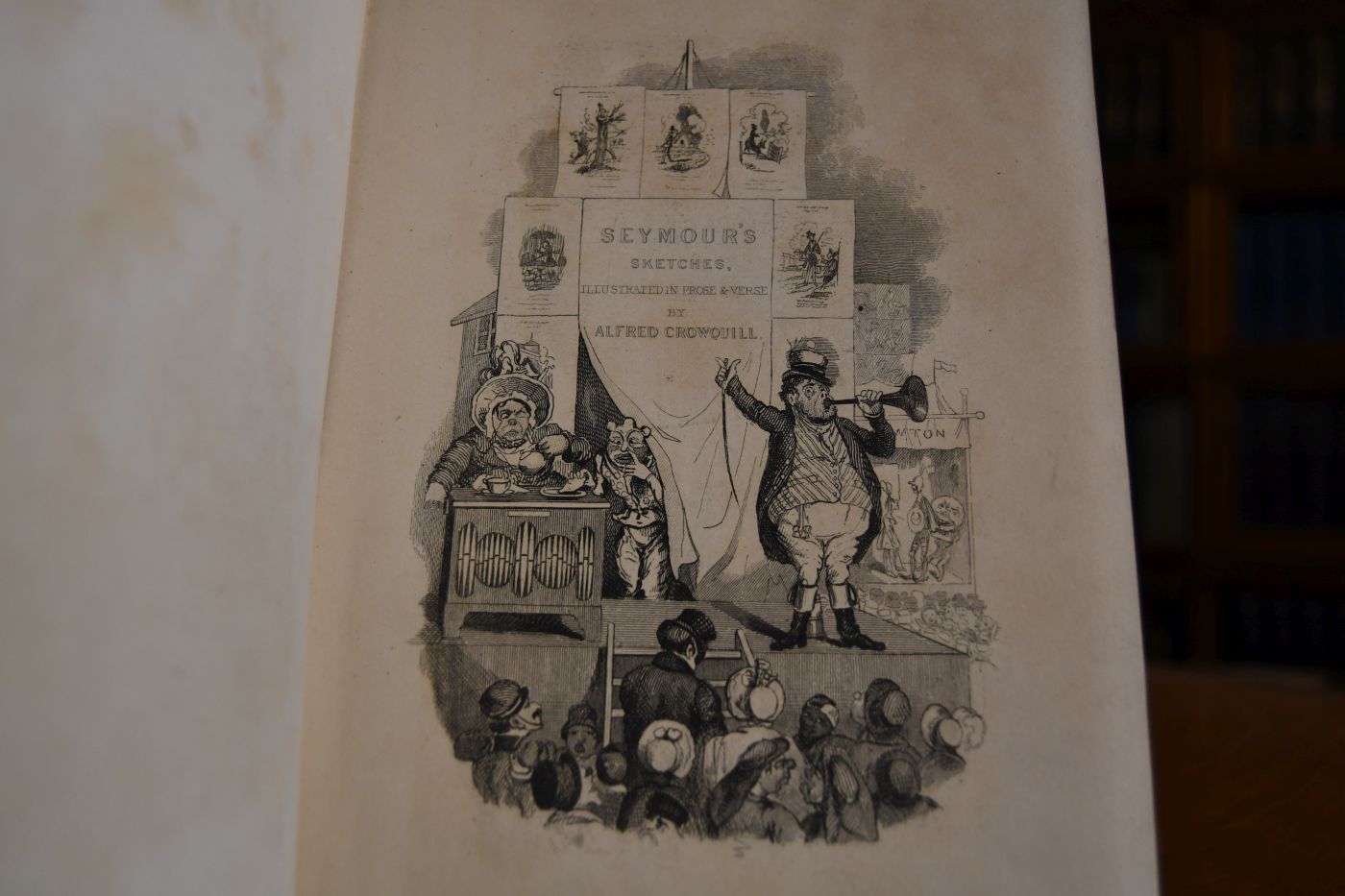 Seymour`s humorous sketches.