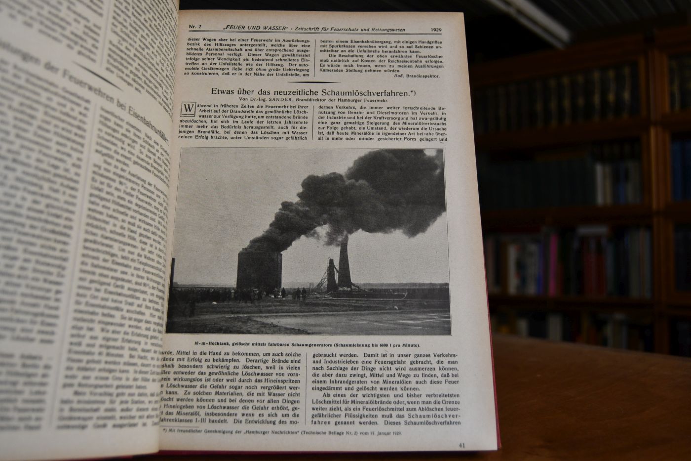 Feuer und Wasser. Zeitschrift für Feuerschutz und Rettungswesen. 36. Jahrgang, 1929.