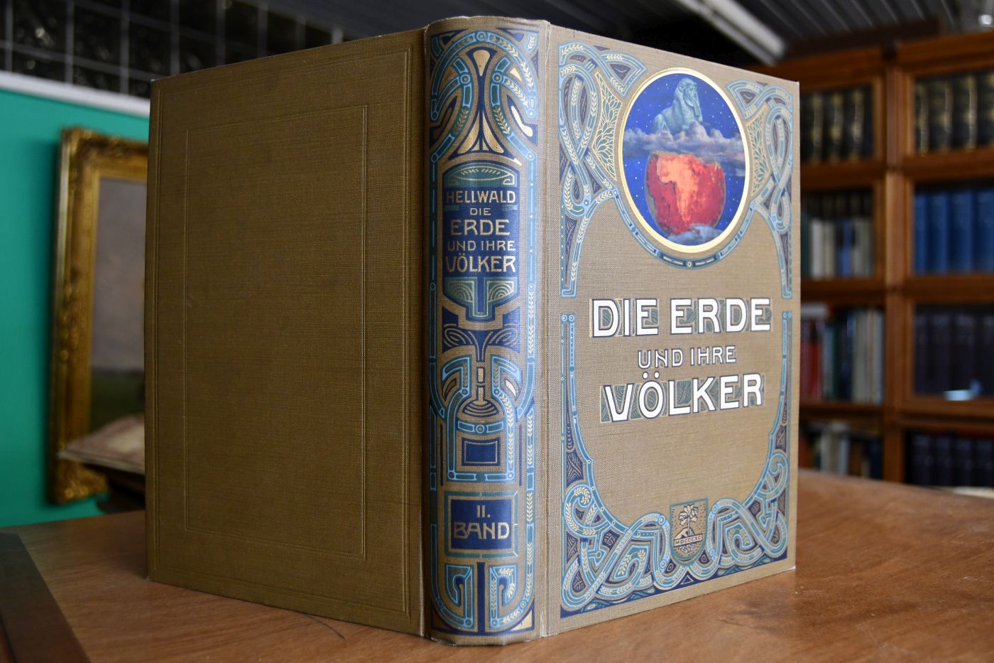 Die Erde und ihre Völker. Ein geographisches Handbuch. 2. Band (apart).