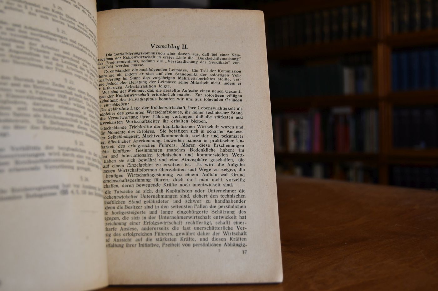 Bericht der Sozialisierungskommission über die Frage der Sozialisierung des Kohlebergbaues vom 31. Juli 1920. Anhang Vorläufiger Bericht vom 15. Februar 1919.