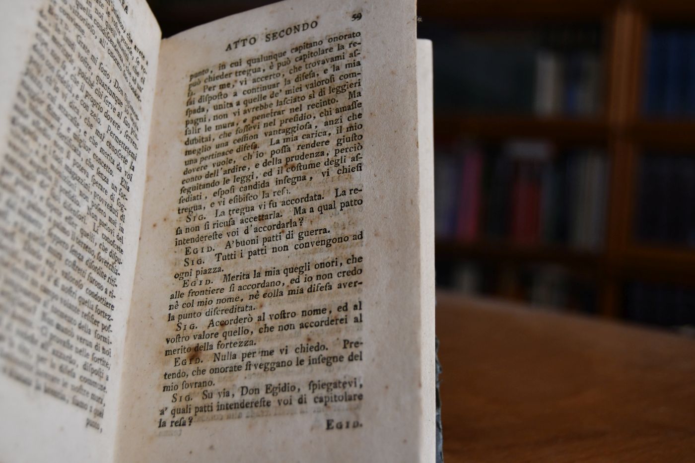 Scelta delle Commedie di Carlo Goldoni avvocato Veneto unite insieme da I.G. di Fraporta pub. lettore della lingua italiana nell` universita di Lipsia. Tom. IV (von 4, apart).